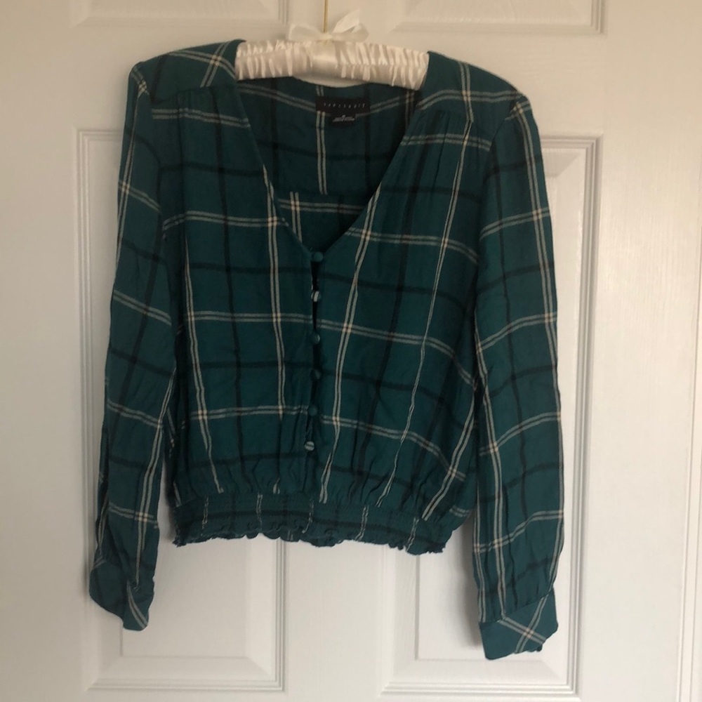 Checkered blouse